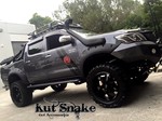Kut Snake Monster Front Flares Suit Toyota Hilux N70 Series 2011 - 2015