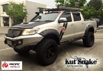 Kut Snake Slimline Flares Suit Toyota Hilux Kun Series 2011-2015"Front And Rear" approx 50 mm