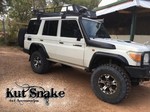 Kut Snake Flares Suit Toyota Landcruiser 76 Series "Front And Rear"