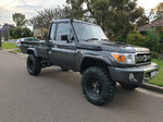 Kut Snake Flares Suit Toyota Landcruiser 79 Series Single Cab Well Body"Front And Rear"