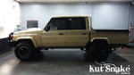 Kut Snake Flares Suit Toyota Landcruiser 79 Series Dual Cab Well Body"Front And Rear"