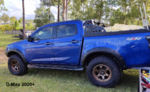 Kut Snake Flares Rear Only Suit Izuzu D-Max Jul 2020 On Approx 65mm