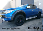 Kut Snake Flares Suit Mitsubishi Triton MQ 2015 To 2018 Front Only approx 70mm