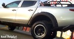Kut Snake Flares Suit Mitsubishi Triton MQ 2015 To 2018 Rear Only approx 70mm