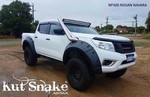 Kut Snake Flares "Monster" Suit NIssan Navara NP300 Leaf Rear Up To 2020  Front And Rear approx 85mm