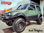 Kut Snake Flares Suit Suzuki Jimny 1998 to June 2018 Front And Rear approx 100mm