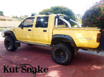 Kut Snake Flares Suit Toyota Hilux Dual Cab LN106 1989 To 1997 Rear Only approx 95mm