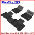 TruFit 3D Maxtrac 3 Row Floor Mats To Suit Ford Territory SZ June 2011 On 
