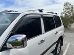 Slimline Weathershields Suit Toyota Landcruiser 100/105 Series Dark Tint 