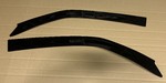 Slimline Dark Tint Weathershields Front Only Pair Australian Made Suit Landcruiser 300 Series 