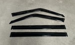 Slimline Dark Tint Weathershields Front And Rear Set Suit Nissan Patrol Y62