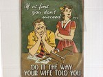 Do it the way your Wife told you