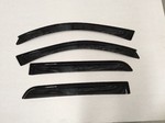 Weathershields x 4 Suit Toyota Hilux N80 Dual Cab Late 2015 On Lifetime Warranty