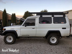 Kut Snake Flares Suit Toyota Landcruiser 75 Series "Front And Rear"